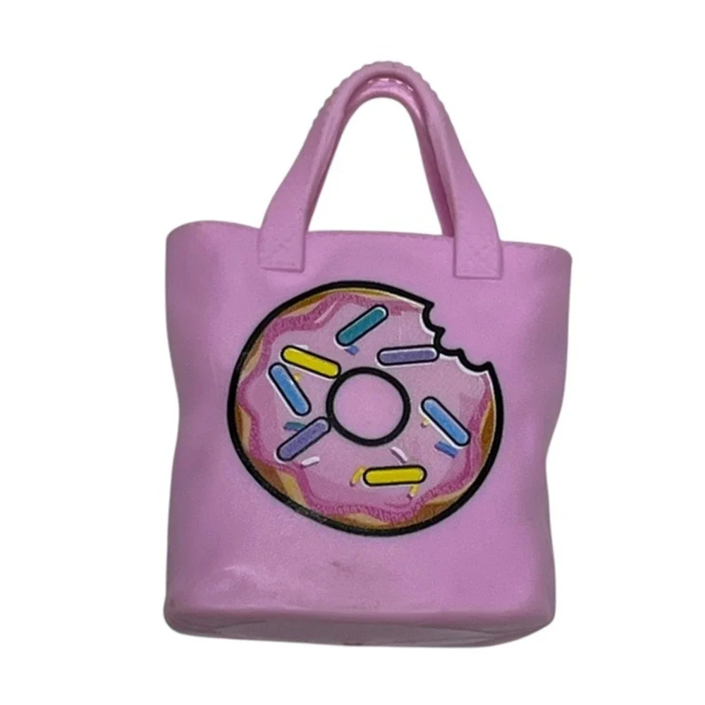 Mattel‎ Donut Kawaii Bag Purse Barbie Fashionista Accessory Diorama Clothing